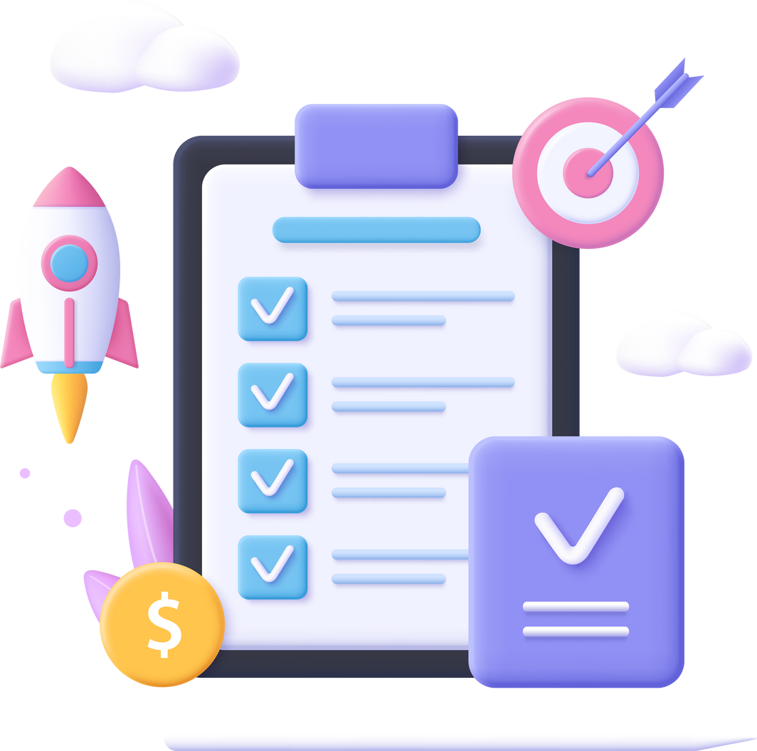 Project Closure Management Lifecycle 3D Concept